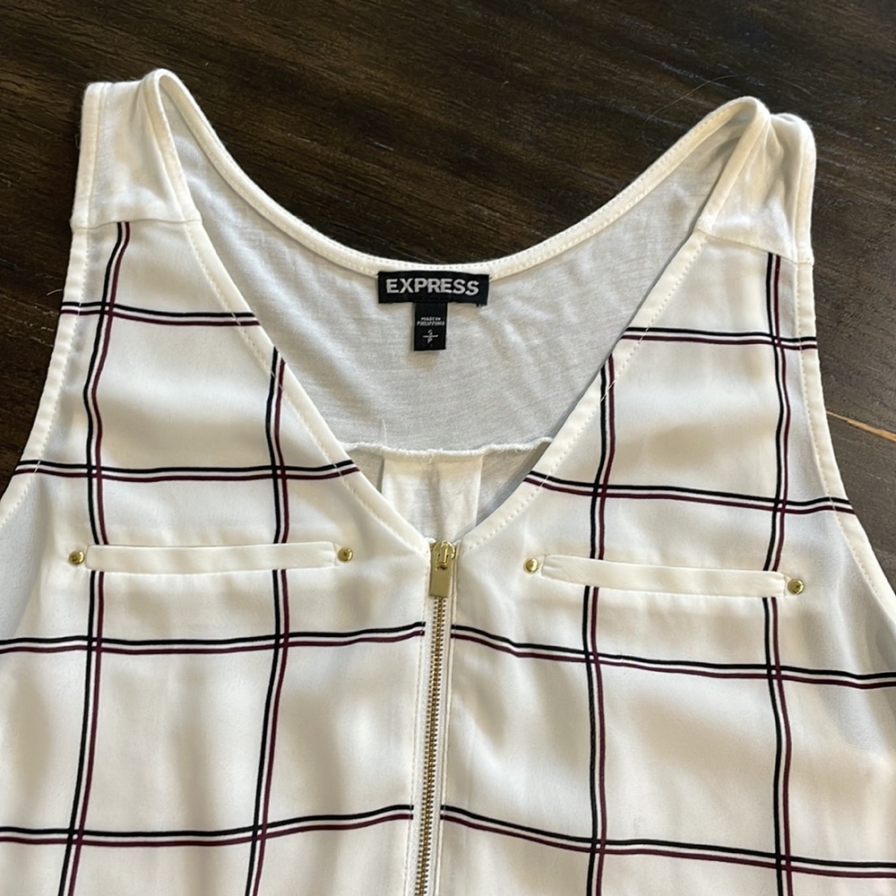 Window Pane Blouse - Picture 4 of 4